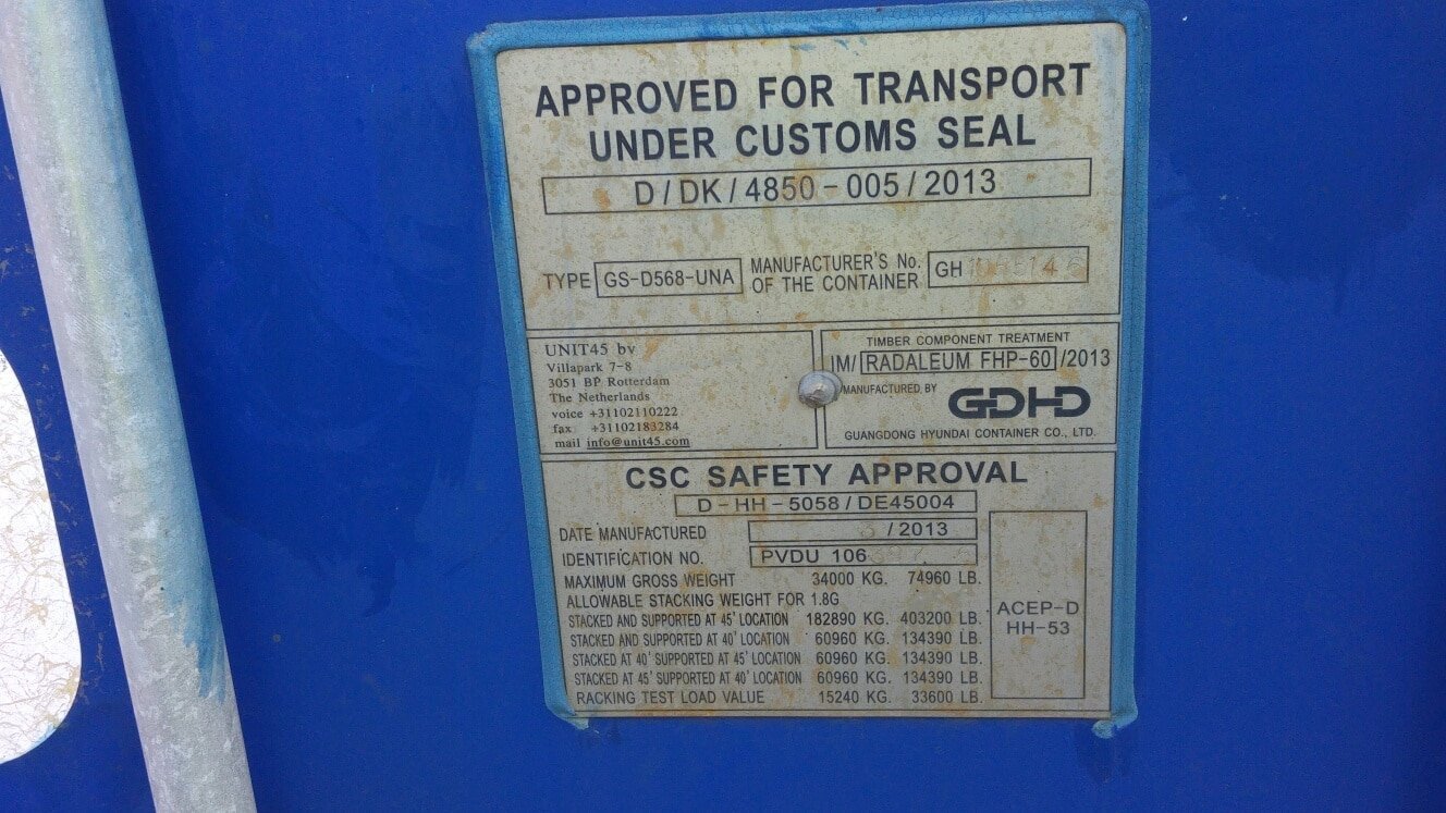 Contenedor de 45 pies NUEVO - Imagen 5