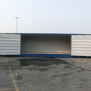 Contenedor de 40 pies con puerta lateral