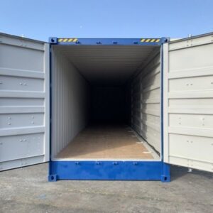Contenedor de 40 pies con puerta lateral