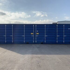Contenedor de 40 pies con puerta lateral