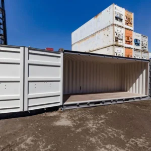 CONTENEDOR LATERAL ABIERTO SEMINUEVO DE 20 PIES