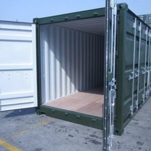 Contenedor marítimo de 20 pies con puerta lateral