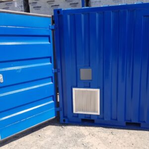 Pequeños contenedores aislados y acondicionados