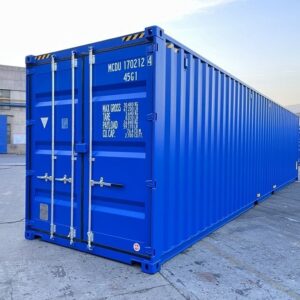 Contenedor Marítimo de 40 Pies – Espacioso y Resistente