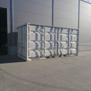 Contenedor de 20 pies con puerta lateral