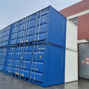 Contenedor de 20 pies con puerta lateral