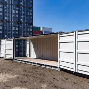 CONTENEDOR LATERAL ABIERTO SEMINUEVO DE 20 PIES