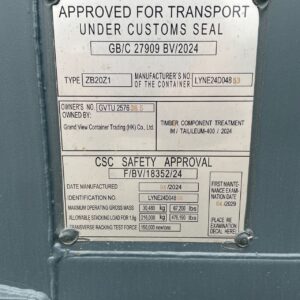 Contenedor Marítimo de 20 Pies