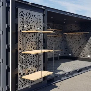 CONTENEDOR MARITIMO , 20 PIES LADO ABIERTO SECO "SHOP-BOX" - NUEVO