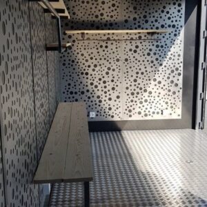 CONTENEDOR MARITIMO , 20 PIES LADO ABIERTO SECO "SHOP-BOX" - NUEVO