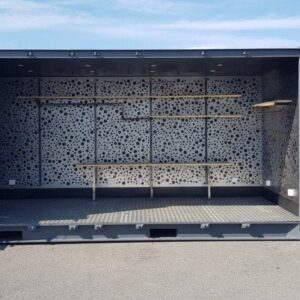 CONTENEDOR MARITIMO , 20 PIES LADO ABIERTO SECO "SHOP-BOX" - NUEVO