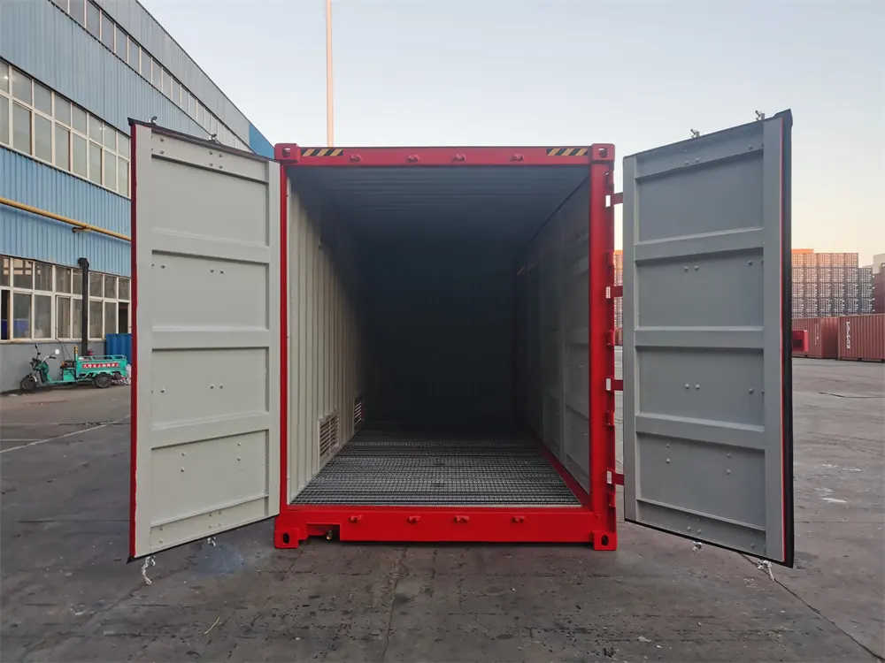 Contenedor Marítimo de 20 Pies con Puerta Lateral - Imagen 3