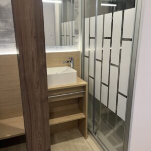 Mobil-home au design contemporain de 40 m² – 2 chambres | 2 salles de bain | Confort toute l'année