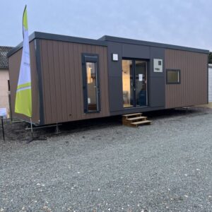 Mobil-home au design contemporain de 40 m² – 2 chambres | 2 salles de bain | Confort toute l'année