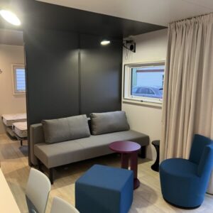 Mobil-home au design contemporain de 40 m² – 2 chambres | 2 salles de bain | Confort toute l'année