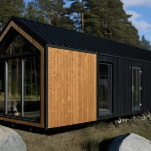 Casa semi-móvil de 31 m² – 2 dormitorios | Diseño funcional y moderno